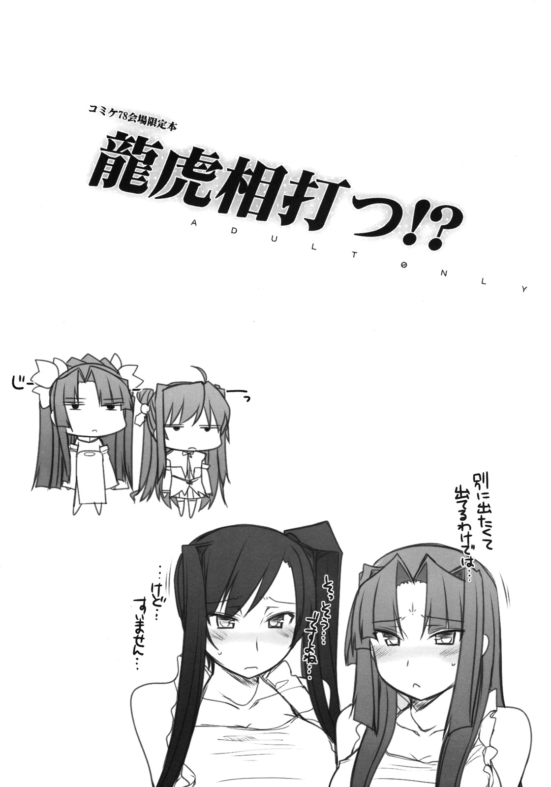 (C78) [Kotoshiki (Mukojima Tenro)] Ryuuko Aiutsu！？ (Shin Koihime Musou) page 2 full