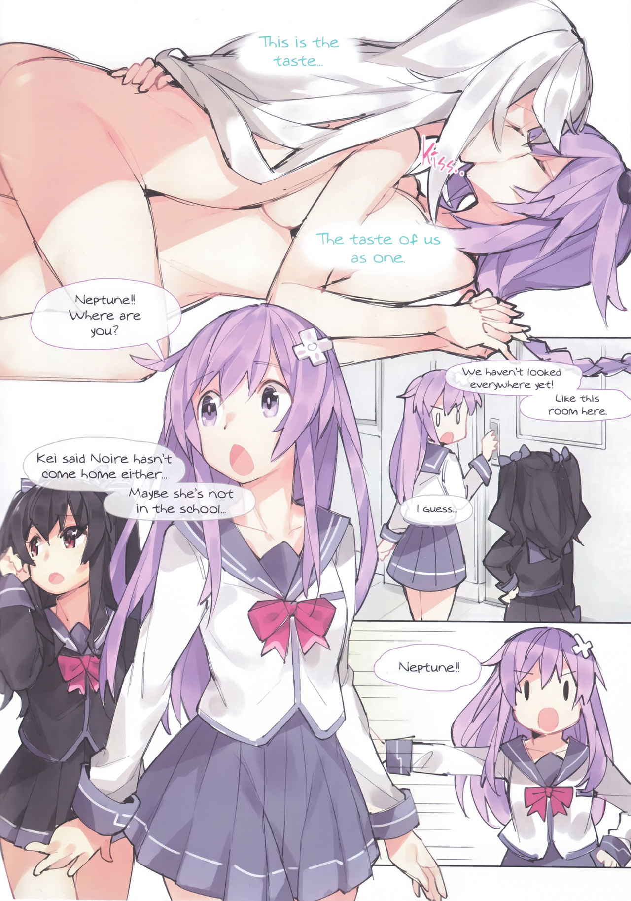 (C92) [Ge-B] Purple X Black (Hyperdimension Neptunia) [English] page 26 full