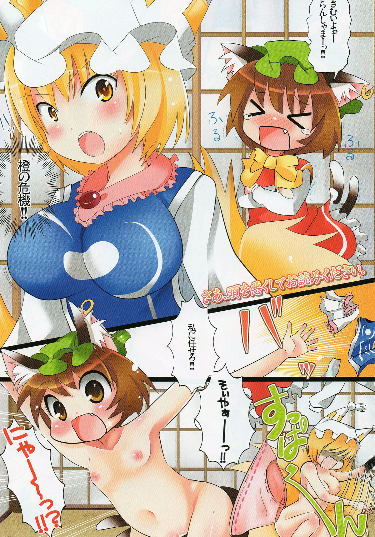 (C77) [Nyaa. to Hidamari (Takamoto Akisa)] MIMIFullmoff! (Touhou Project) page 3 full