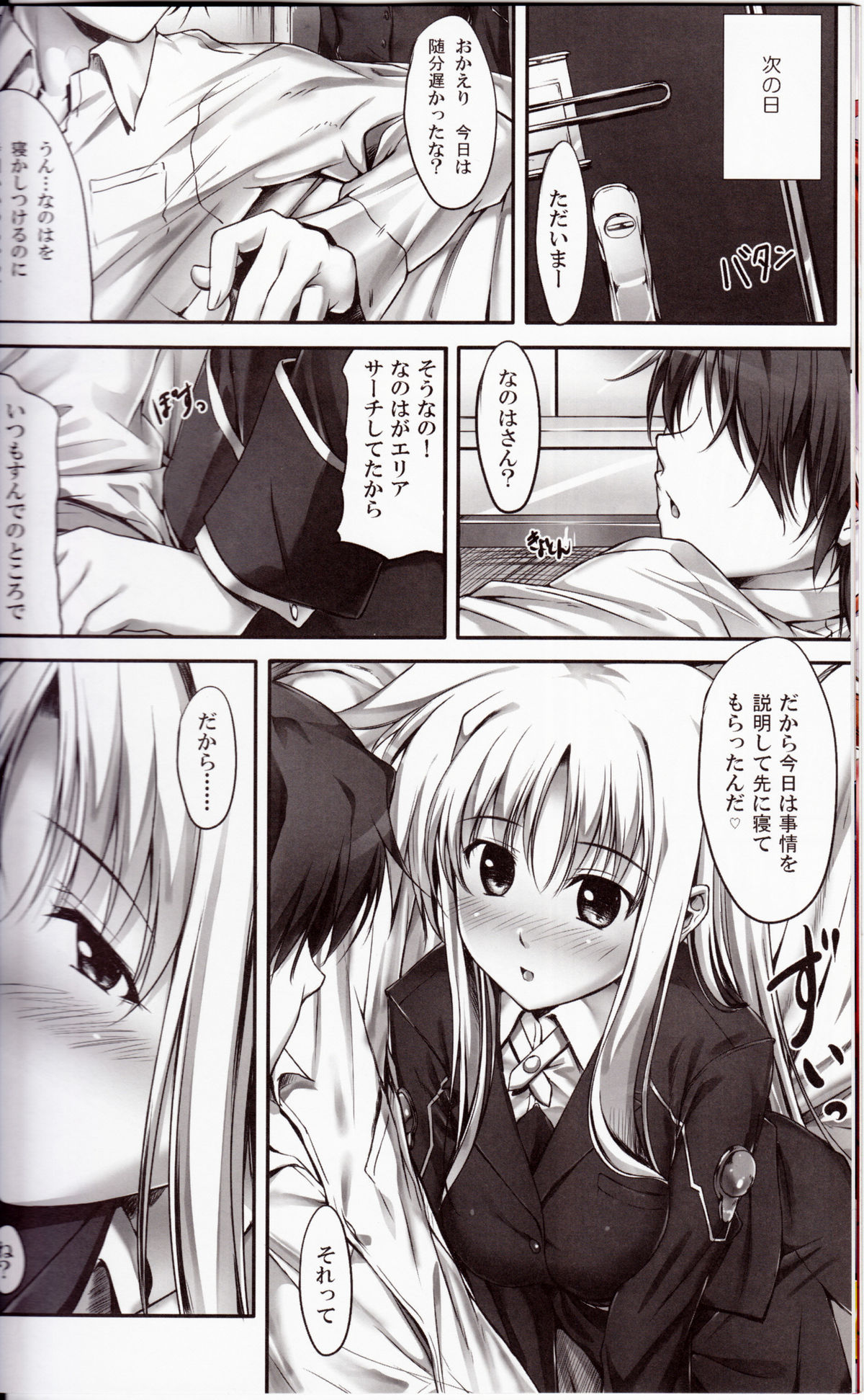 (C81) [IV VA SHIN (Mikuni Mizuki)] Home Sweet Home ~Fate hen 2~ (Mahou Shoujo Lyrical Nanoha) page 11 full