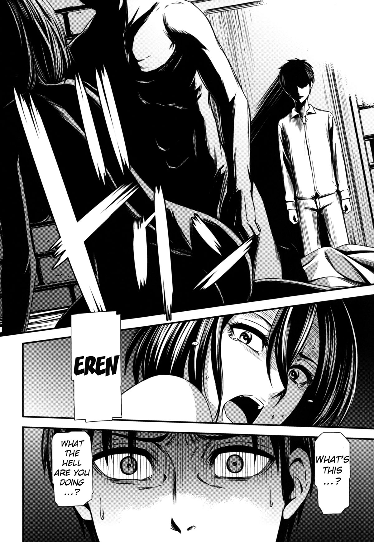 (C86) [Kiyosumi Hurricane (Kiyosumi Hurricane)] Gekishin San | Firing Pin 3 (Shingeki no Kyojin) [English] {doujin-moe.us} page 33 full