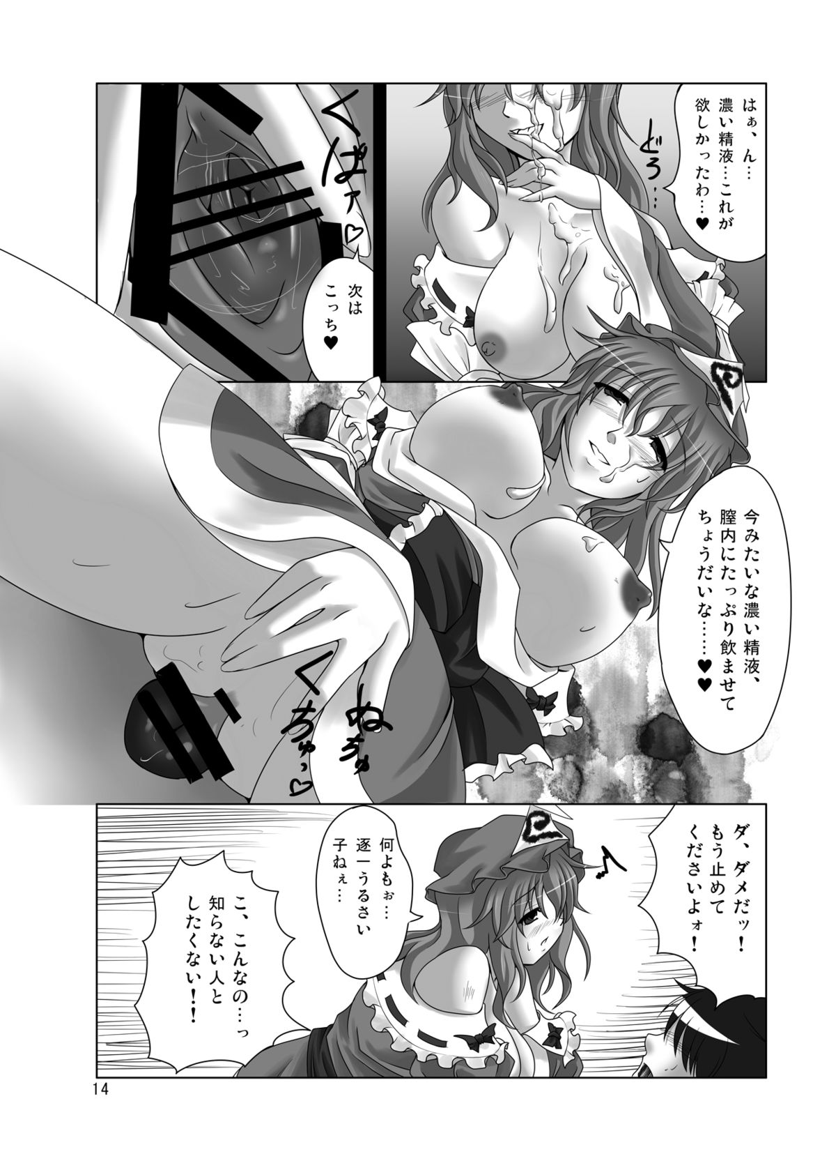 (Reitaisai 9) [Aozakura] Goku-raku Chou (Touhou Project) [Digital] page 13 full