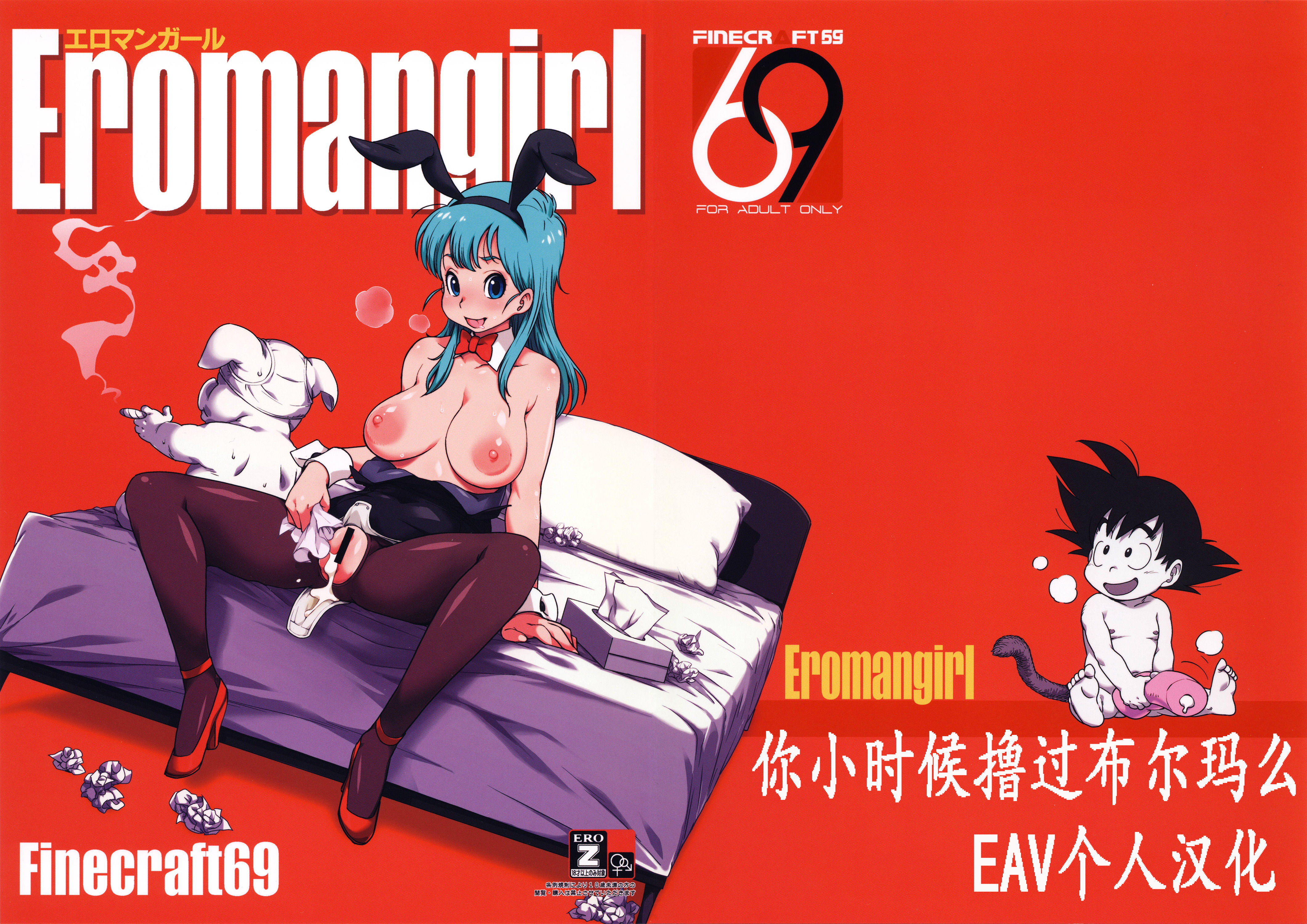 (C89) [Finecraft69 (6ro-)] Eromangirl (Dragon Ball) [Chinese] page 1 full