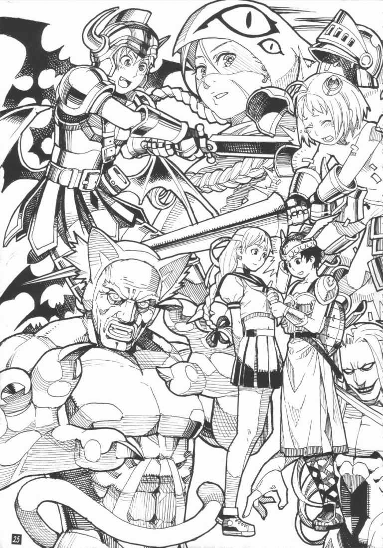 [Mushimusume Aikoukai (ASTROGUY II)] Fusion-X (Vampire aka Darkstalkers) page 24 full