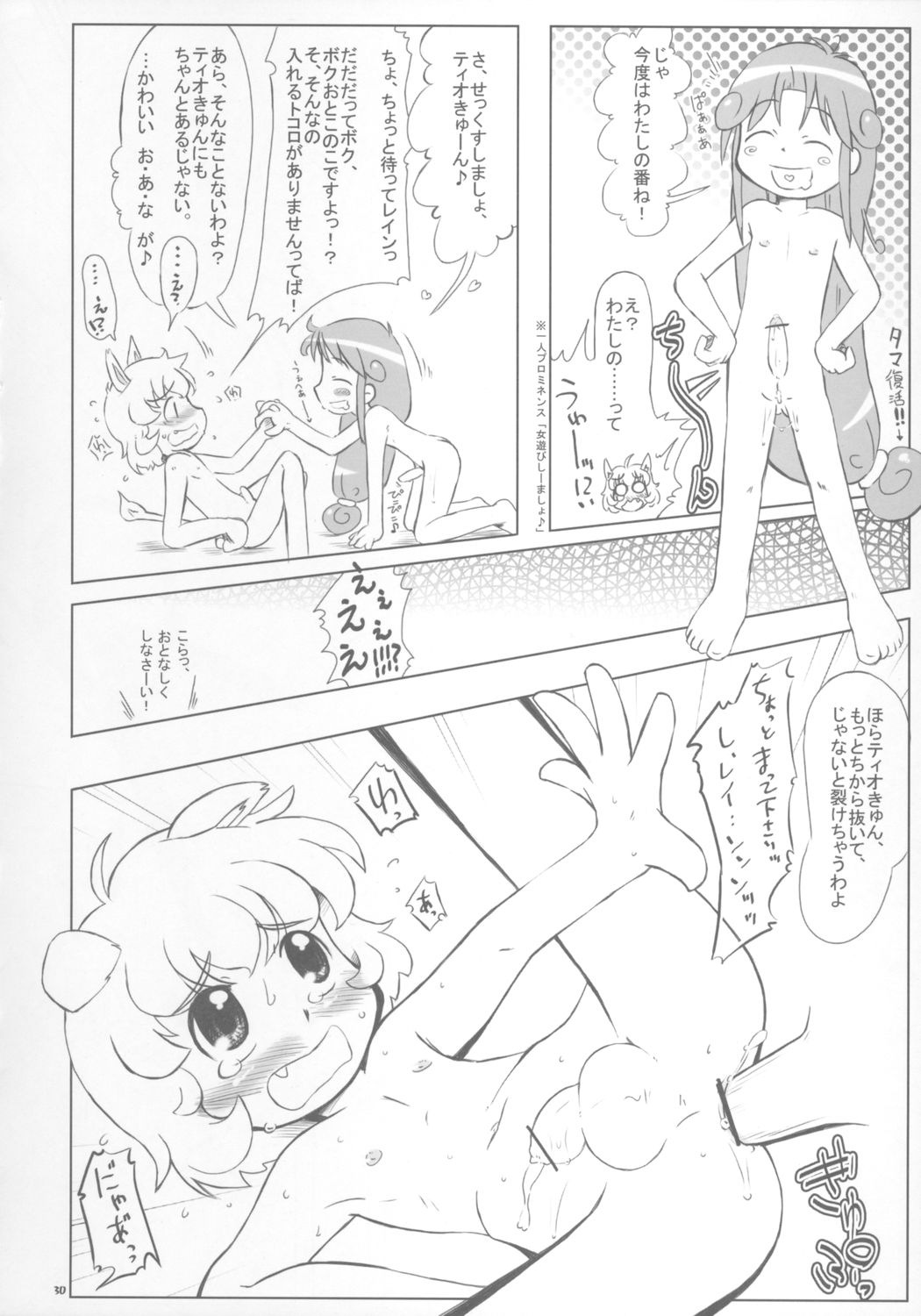 (Puniket 12) [Kanmidokoro USB (Furiri)] Beaufighter (Fushigiboshi no Futagohime) page 29 full