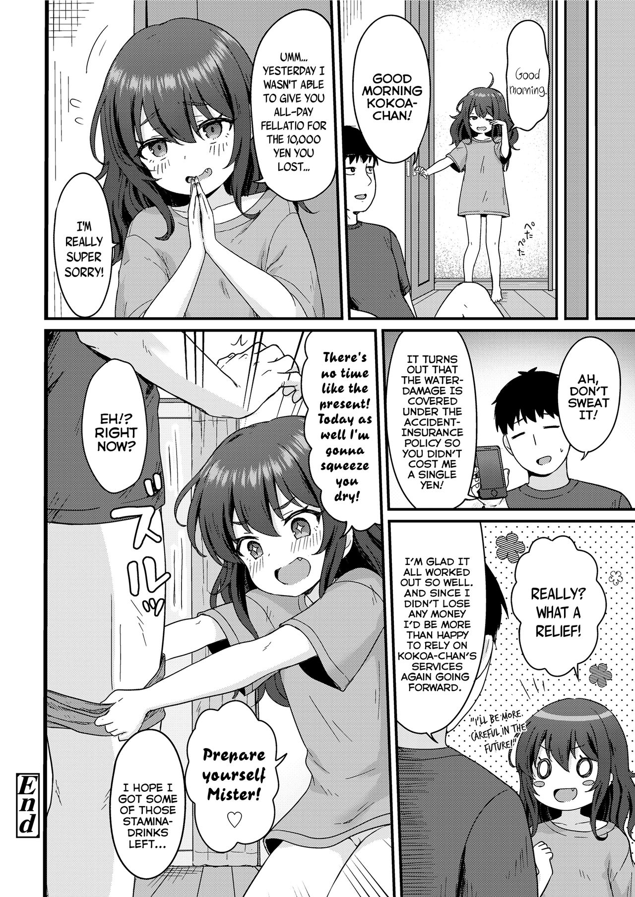 [Momosawa] Kokoa-chan no Otetsudai | Kokoa-chan's Helpful-Services (COMIC LO 2020-09) [English] {Mistvern} [Digital] page 18 full