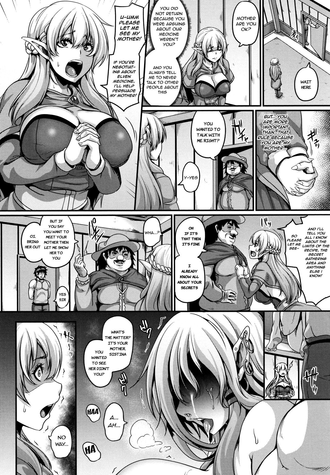 [Kazuhiro] Toraware no Elf Oyako | Captured Elf Mother & Daughter (Aijou no Injoku Elf) [English] {Stopittarpit} page 4 full