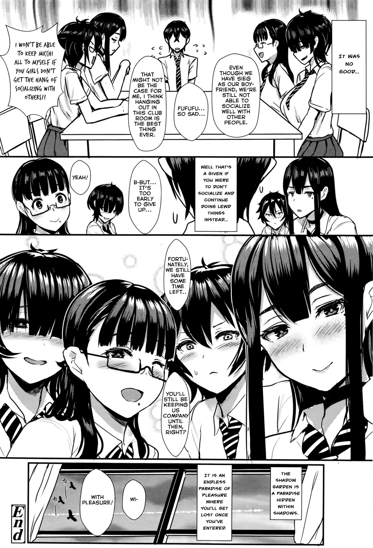 [Miyamoto Issa] Hikage no Sono e Youkoso | Welcome to the Shadow Garden (Girls forM Vol. 12) [English] [Lewdinburg] page 22 full