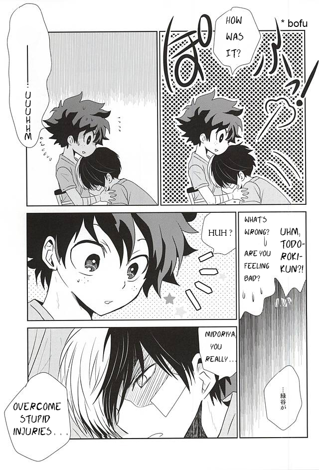 (Douyara Deban no Youda!) [Ambient (Kuriyama Natsuki)] Koe ga Kikoeru Hikari no Hou e (My Hero Academia) [English] [Lucy Dragnee] page 4 full