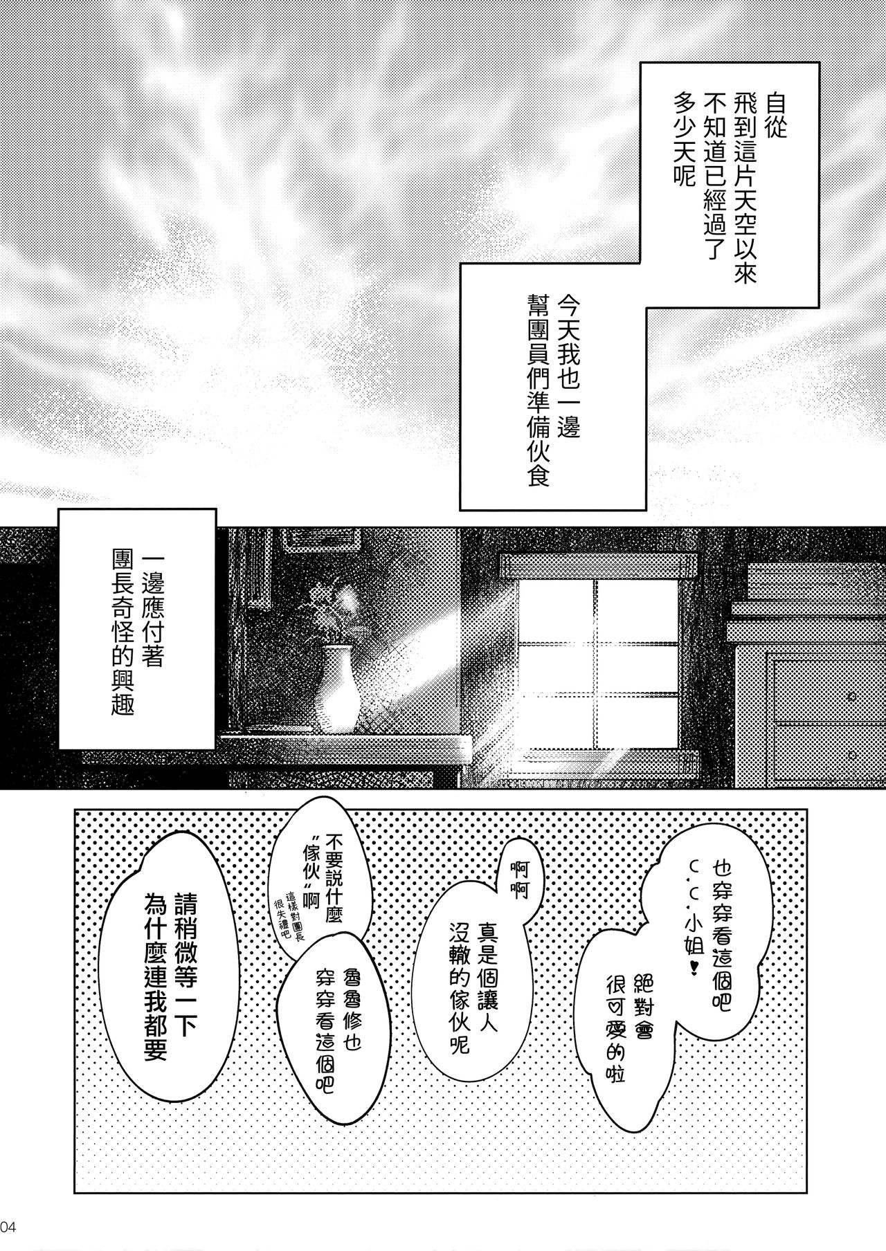 (C96) [CREAYUS (Rangetsu)] Ultramarine Noise (CODE GEASS: Lelouch of the Rebellion) [Chinese] [兔司姬漢化組] page 6 full