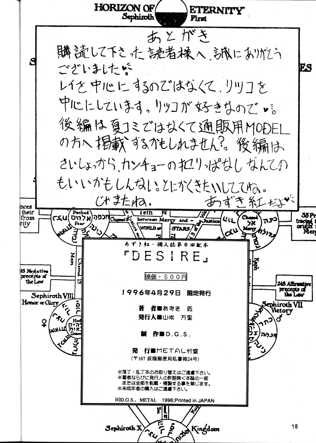 [METAL Bunshitsu (Azuki Kurenai)] Desire (Neon Genesis Evangelion) [English] [q91] page 18 full