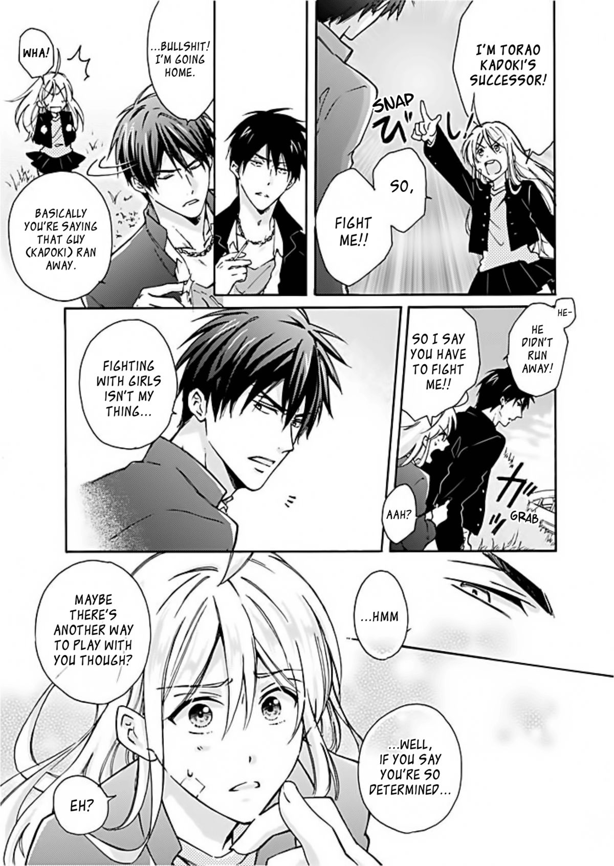 [Takao Yori] Genderbender Yankee School ☆ They're Trying to Take My First Time. [English] page 6 full