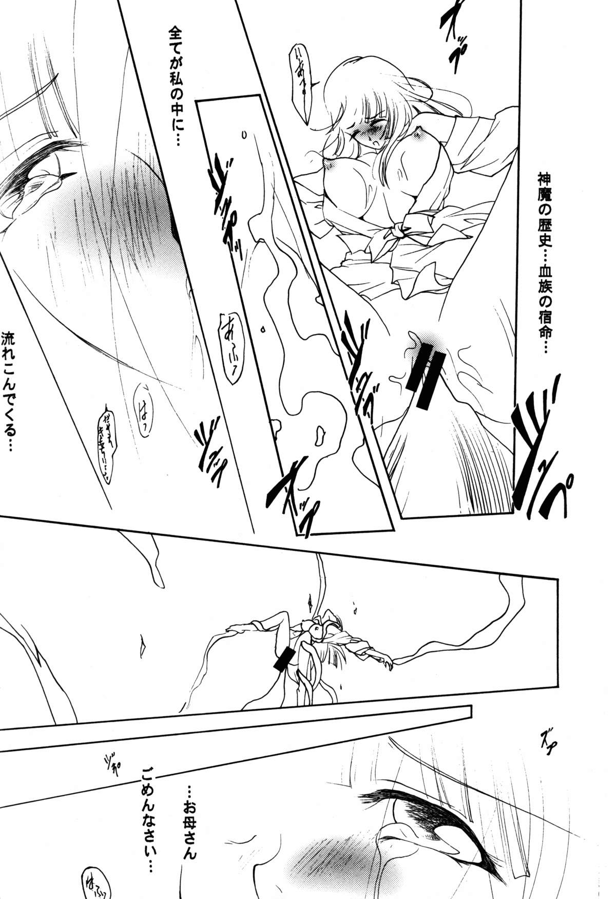 (C87) [Barbaroi no Sato (Ryuuka Ryou)] Hadashi no VAMPIRE 17 (Vampire Princess Miyu) page 22 full