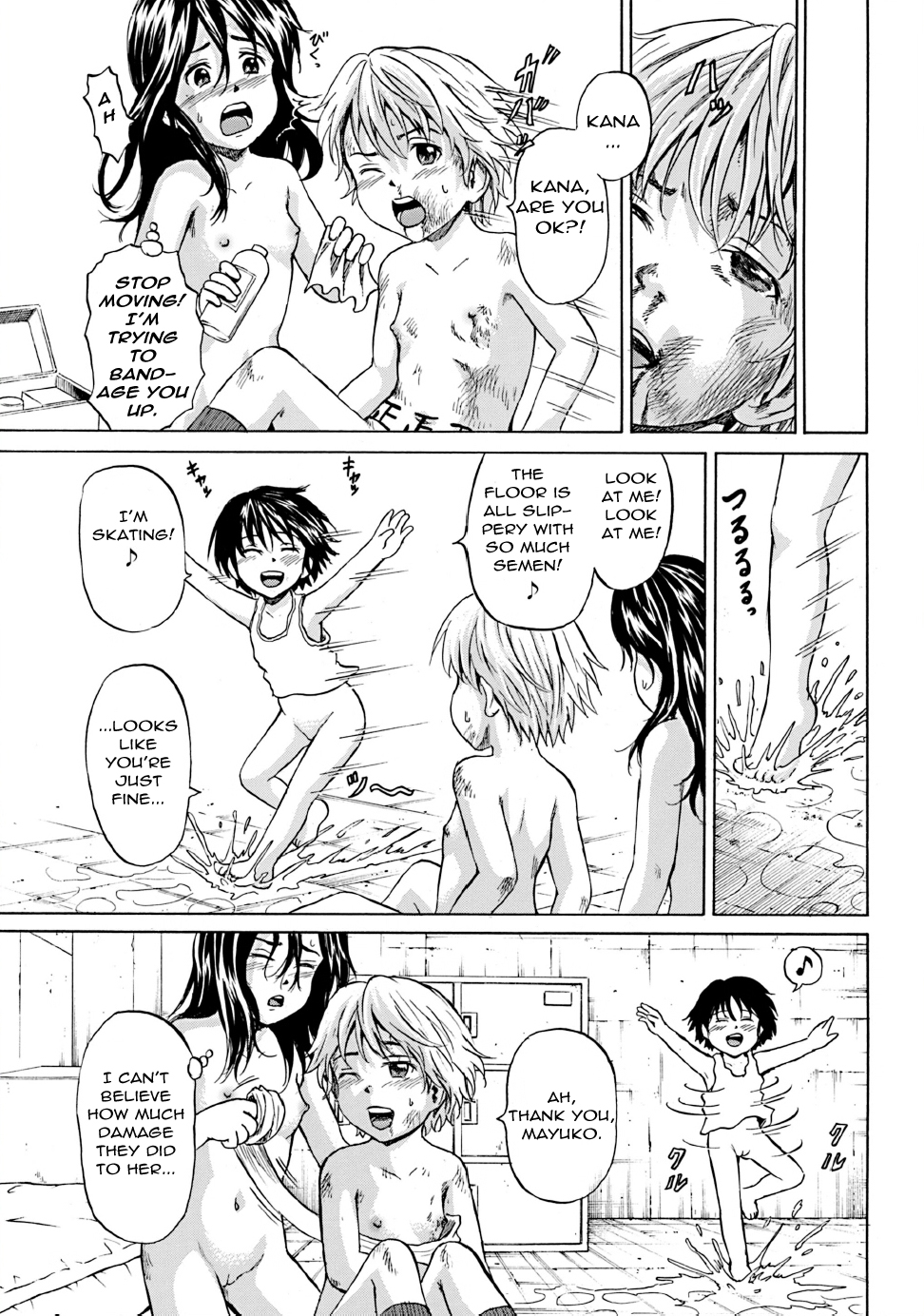 [Kawady Max] Kizudarake no Shoujo-tachi | Grievously Wounded Girls Ch. 5 (COMIC Mate 2011-10) [English] =StatistcallyNP= [Digital] page 19 full