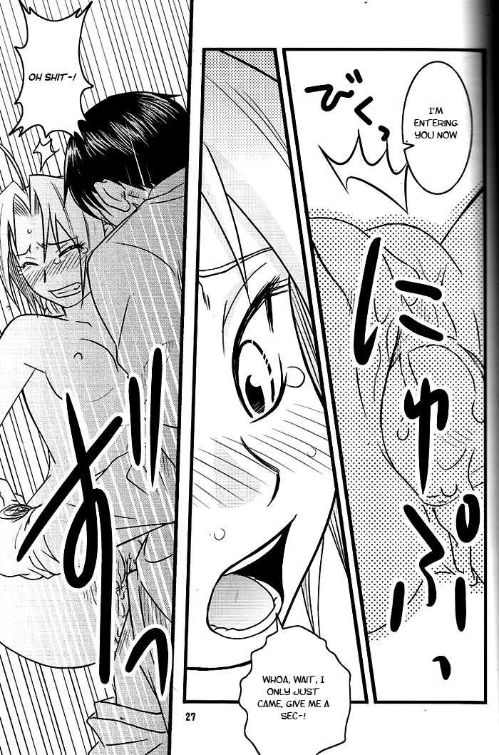 [Kadath (NOAI)] Niizuma+Yousai+Kyousai | New Wife, New Terror (Fullmetal Alchemist) [English] [Tokumeikibou] page 25 full