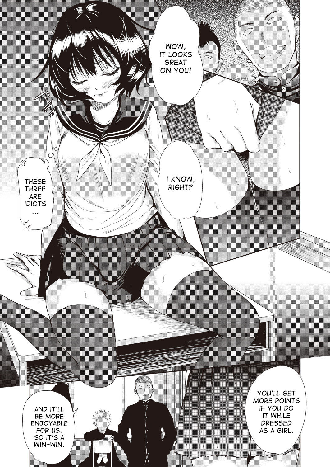 [Tetsuna] Onnanoko ni Naru Appli | An App That Turns You into a Girl ch.1-3 [English] [desudesu] [Digital] page 39 full