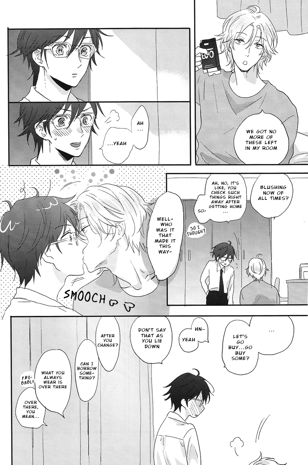 (Muteki no LOVE Prince) [ajiMi (Maiji)] Suki Suki Skin (Binan Koukou Chikyuu Bouei-bu LOVE!) [English] [ebil_trio] page 3 full