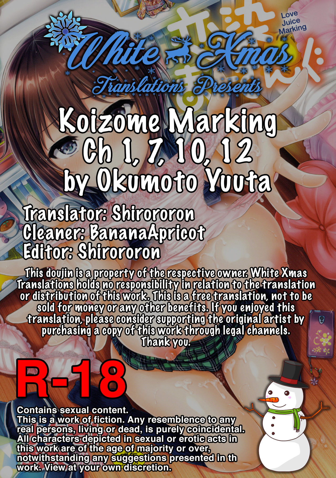 [Okumoto Yuuta] Koizome Marking Ch 1, 7, 10, 12 [English] [WhiteXmas] page 102 full