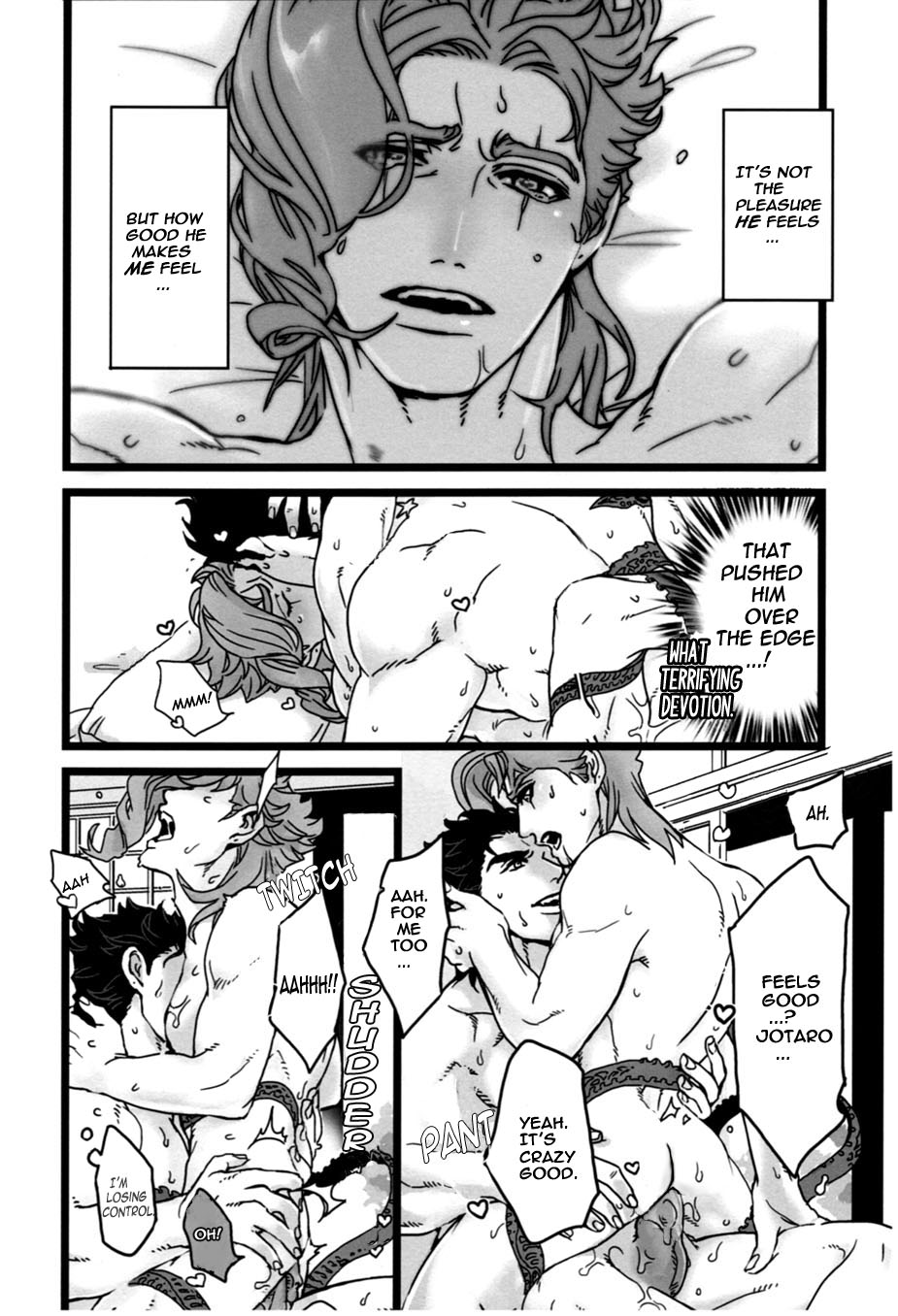 (Golden Stars 6) [Ondo (Nurunuru)] Koibito no Risei o kuzushitai - I want to drive my lover crazy (JoJo’s Bizarre Adventure) [English] page 9 full