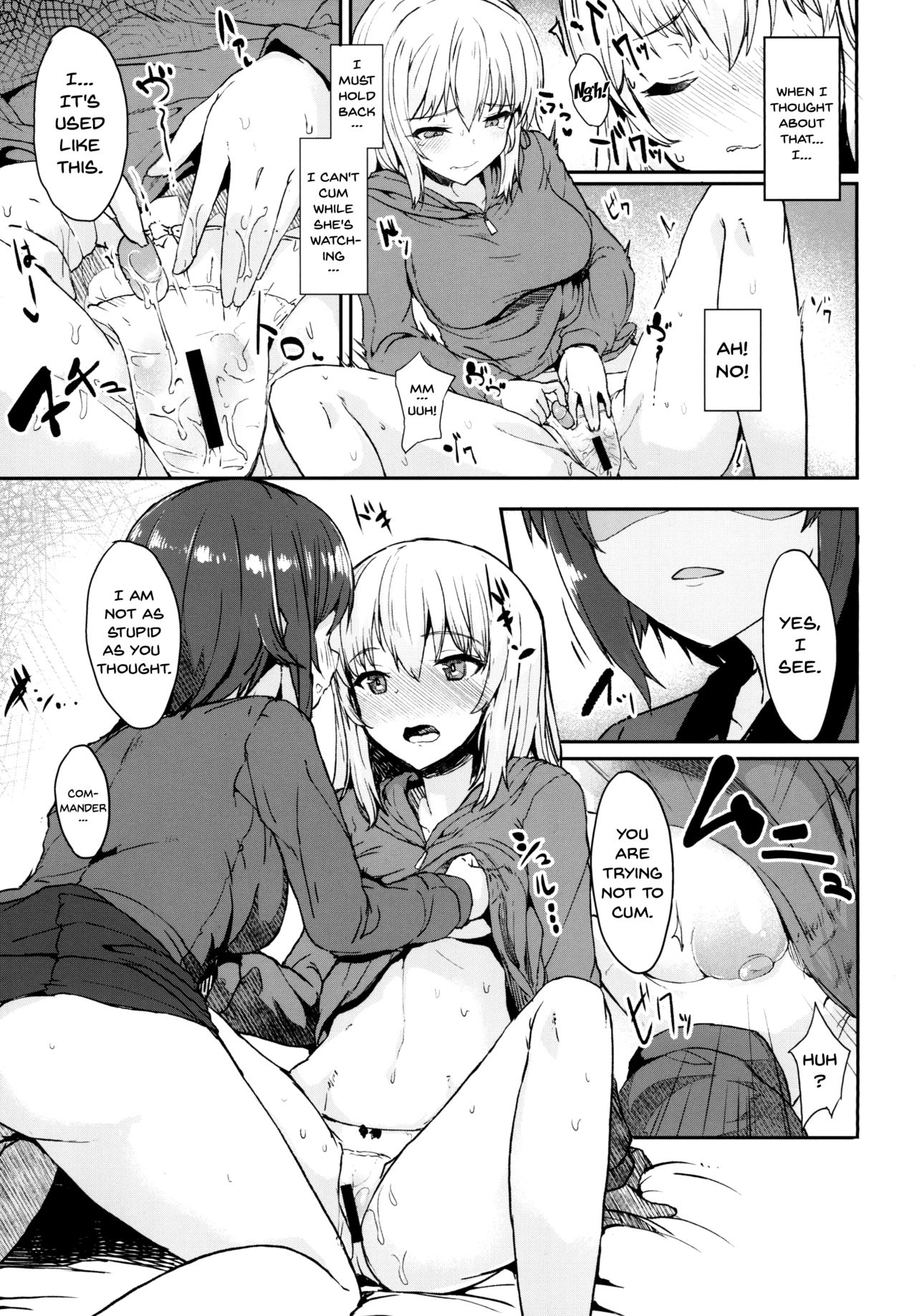 [Contamination (eigetu)] Itsumi-san wa Onedari Jouzu (Girls und Panzer) [English] {doujins.com} [Digital] page 4 full