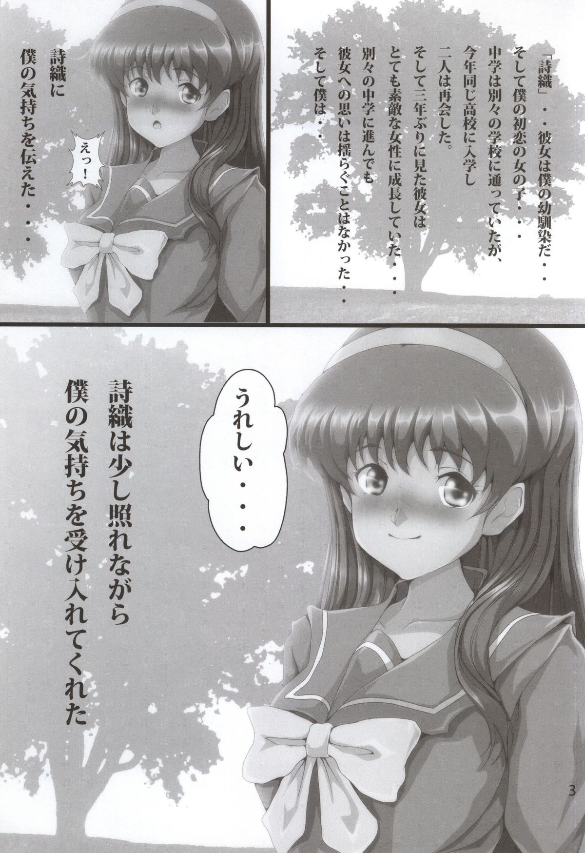 (C87) [Otokojuku (Nanashi Noizi)] NETORARE MEMORIAL (Tokimeki Memorial) page 2 full