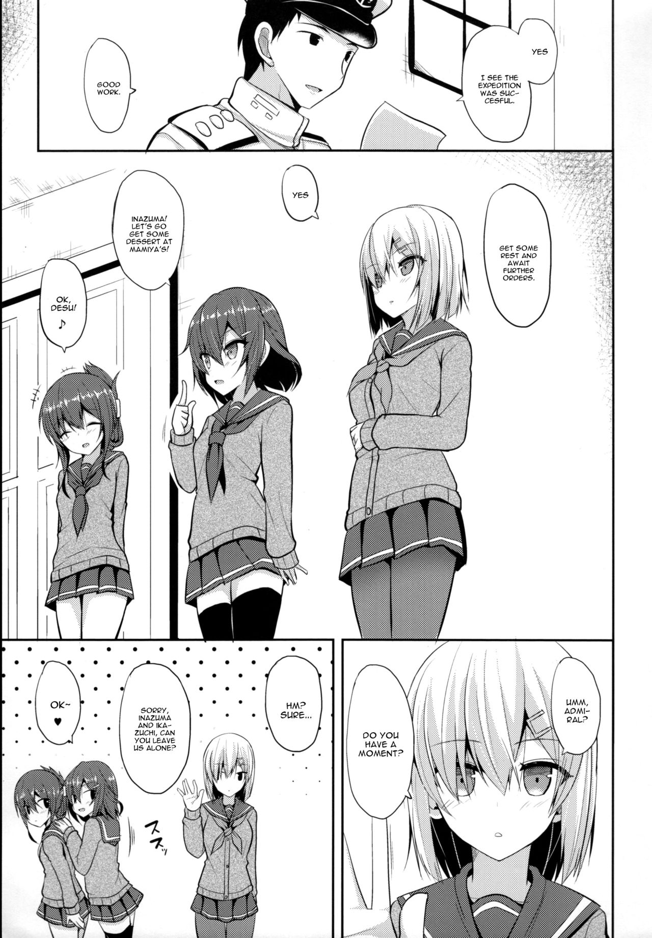 (C91) [Nekonokone (Takeyuu)] Hamakaze to H na Shiseikatsu (Kantai Collection -KanColle-) [English] [constantly] page 5 full