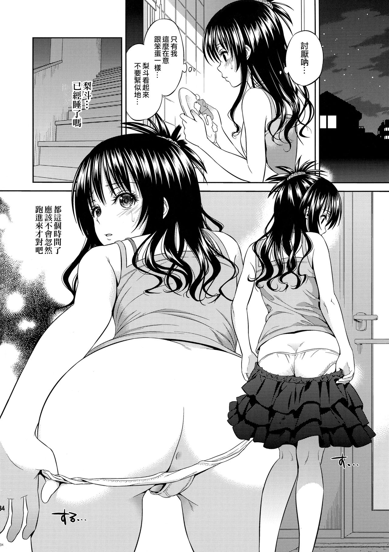 (C86) [Maniac Street (Oono, Sugaishi)] Harem Collection (To LOVE-Ru) [Decensored] [Chinese] [兔神個人漢化] page 35 full