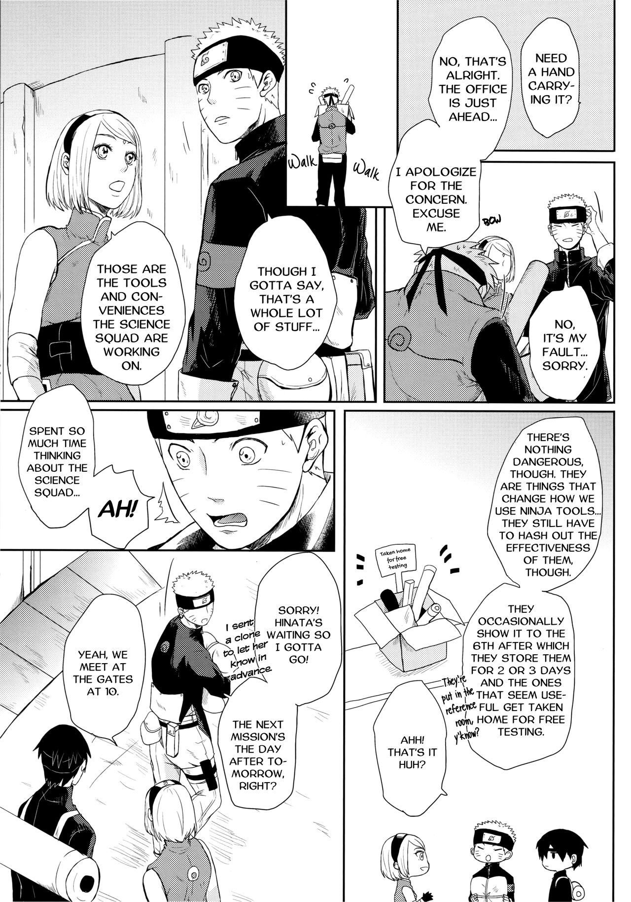 (Oshinobi Date) [Ring Memo (Oretto)] Neko Panic | KITTY PANIC! (Naruto) [English] [TL Anon] page 23 full