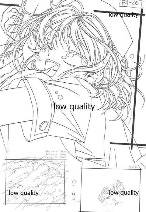 (C60) [大人の童話 (竹井正樹)] Flutter of birds 線画集 page 13 full