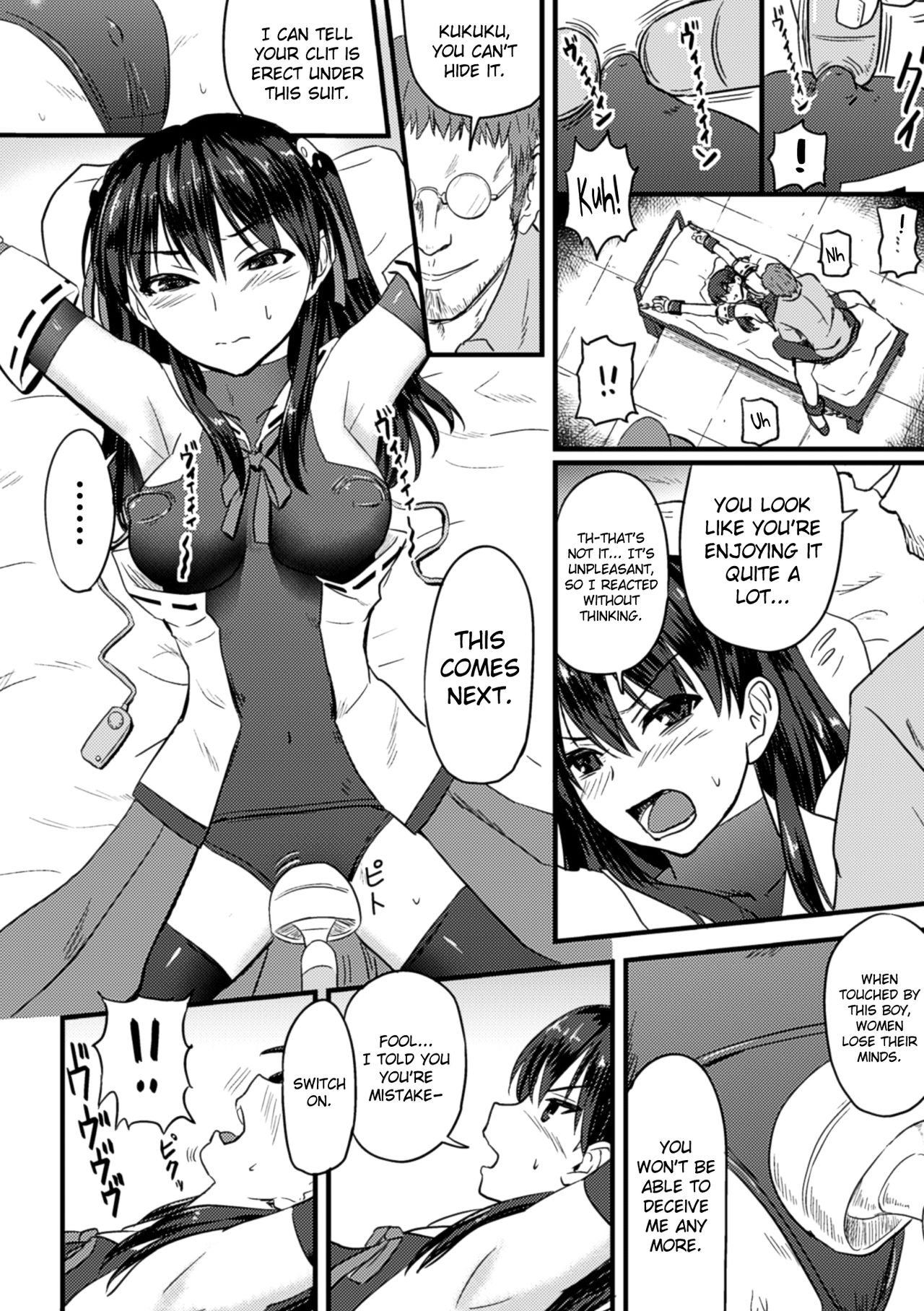 [Sumeragi Seisuke] Onmyou Mahou Shoujo Otsu | Onmyou Magical Girl Falls (2D Comic Magazine Picchiri Suit de Monzetsu Suru Heroine-tachi Vol. 2) [English] [biribiri] [Digital] page 12 full