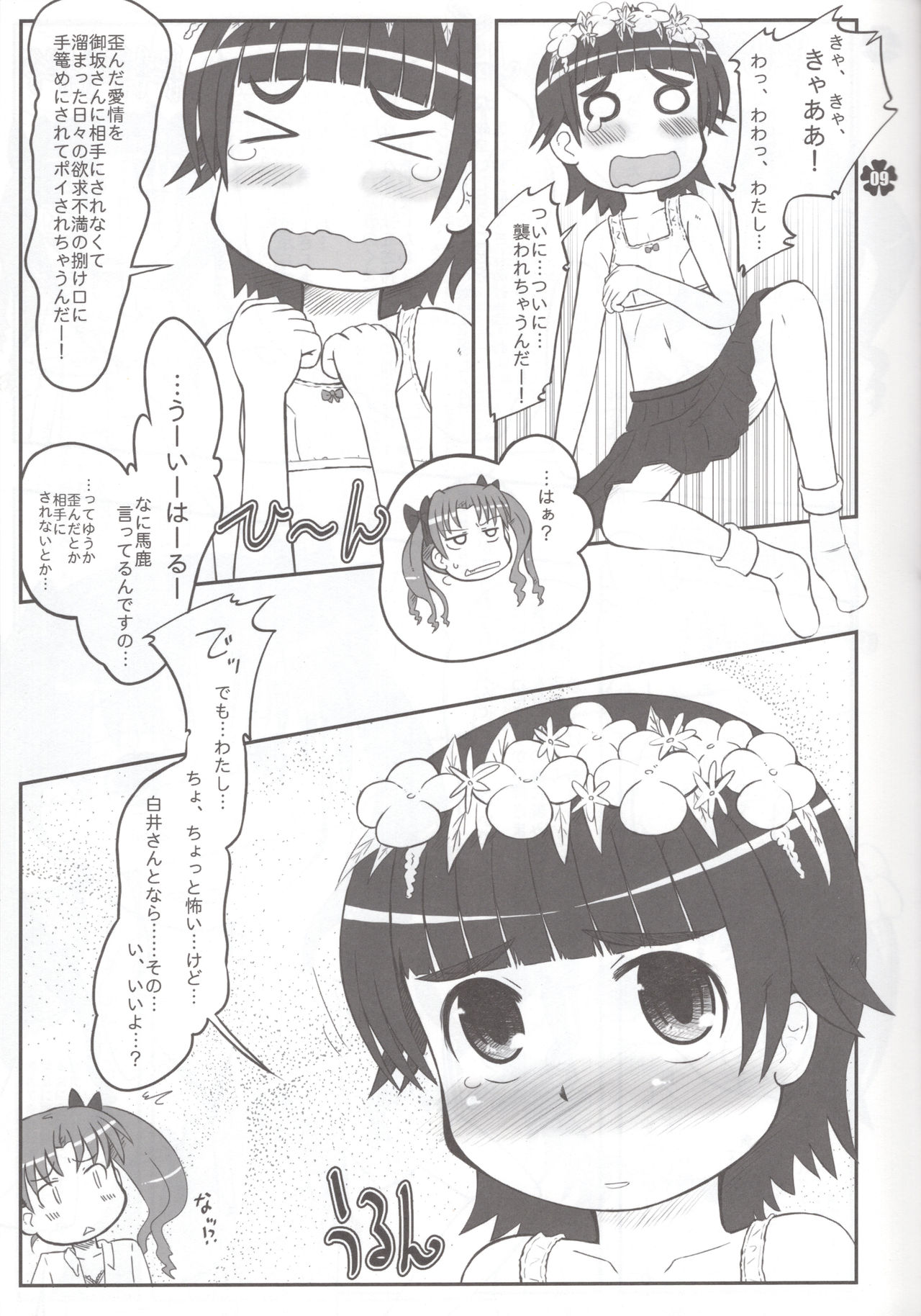 (C77) [Kanmidokoro USB (Furiri)] Hochdruckpumpe (Toaru Kagaku no Railgun) page 8 full