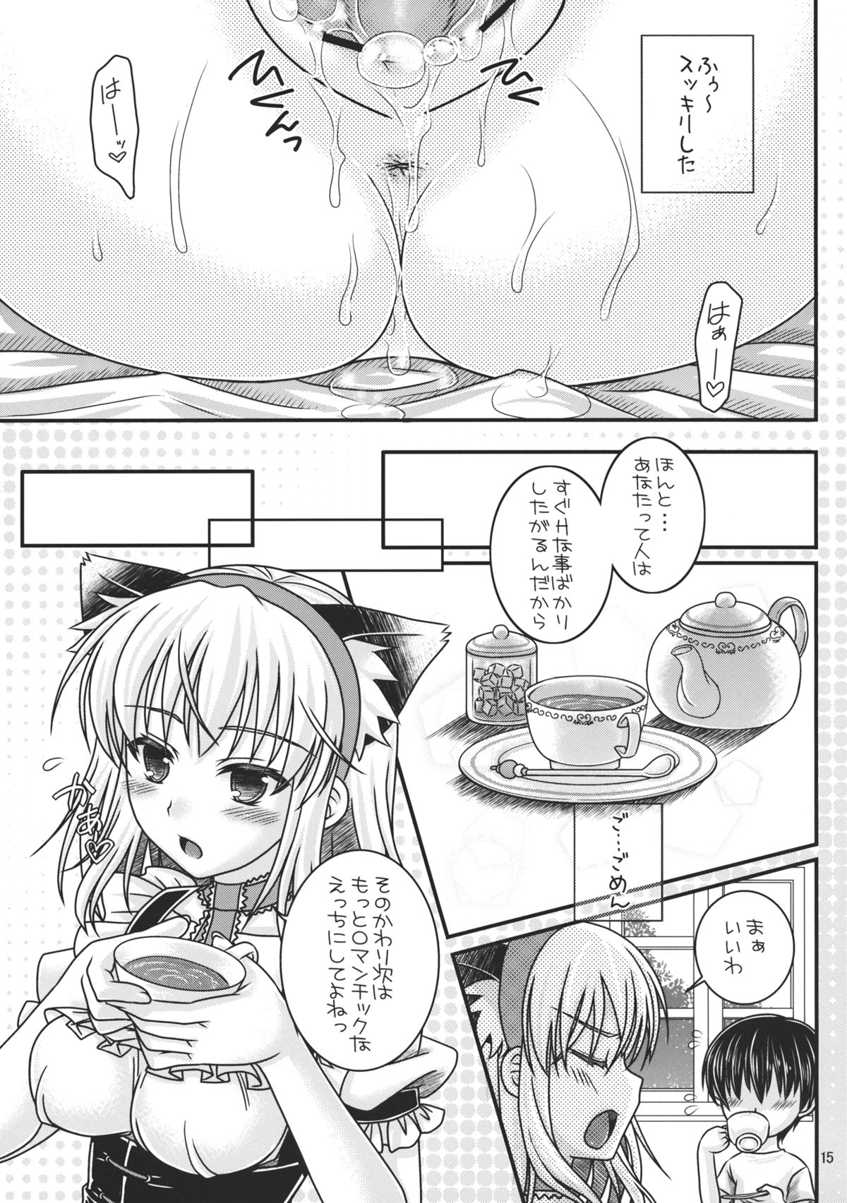 (C82) [IIWAKE-GAISYA (Shigemiya Kyouhei)] Nanairo to Koibito Play (Touhou Project) page 15 full