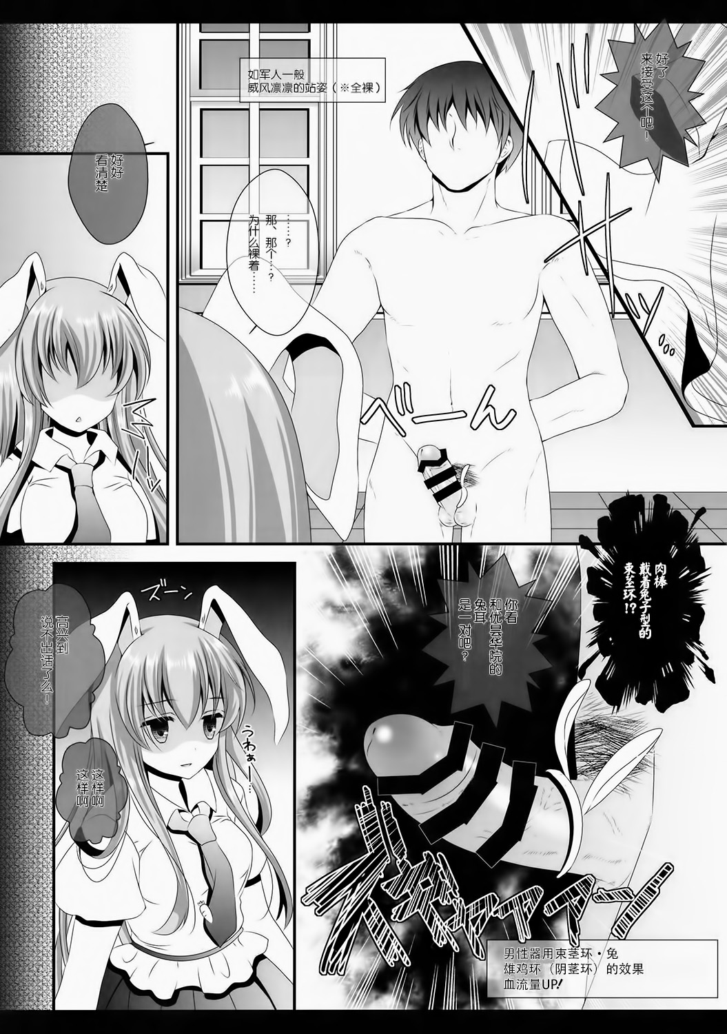(Reitaisai 12) [Setoran (Itou Seto, Tanno Ran)] Ore no Kawai Betto ga Jikifukkatsu to Kiite xxxxx ga Tomaranai (Touhou Project) [Chinese] [CE家族社] page 6 full