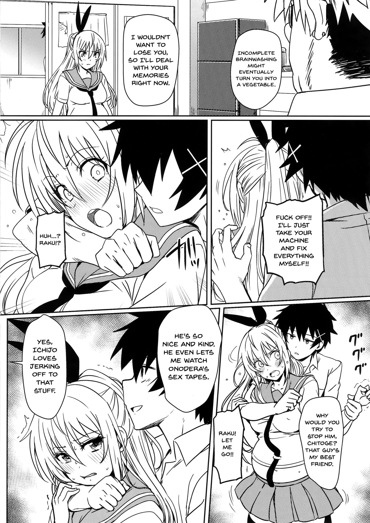 (C96) [Kaminari-neko (Eitarou)] Yamikoi -Saimin- 4 (Nisekoi) [English] [Doujins.com] page 18 full