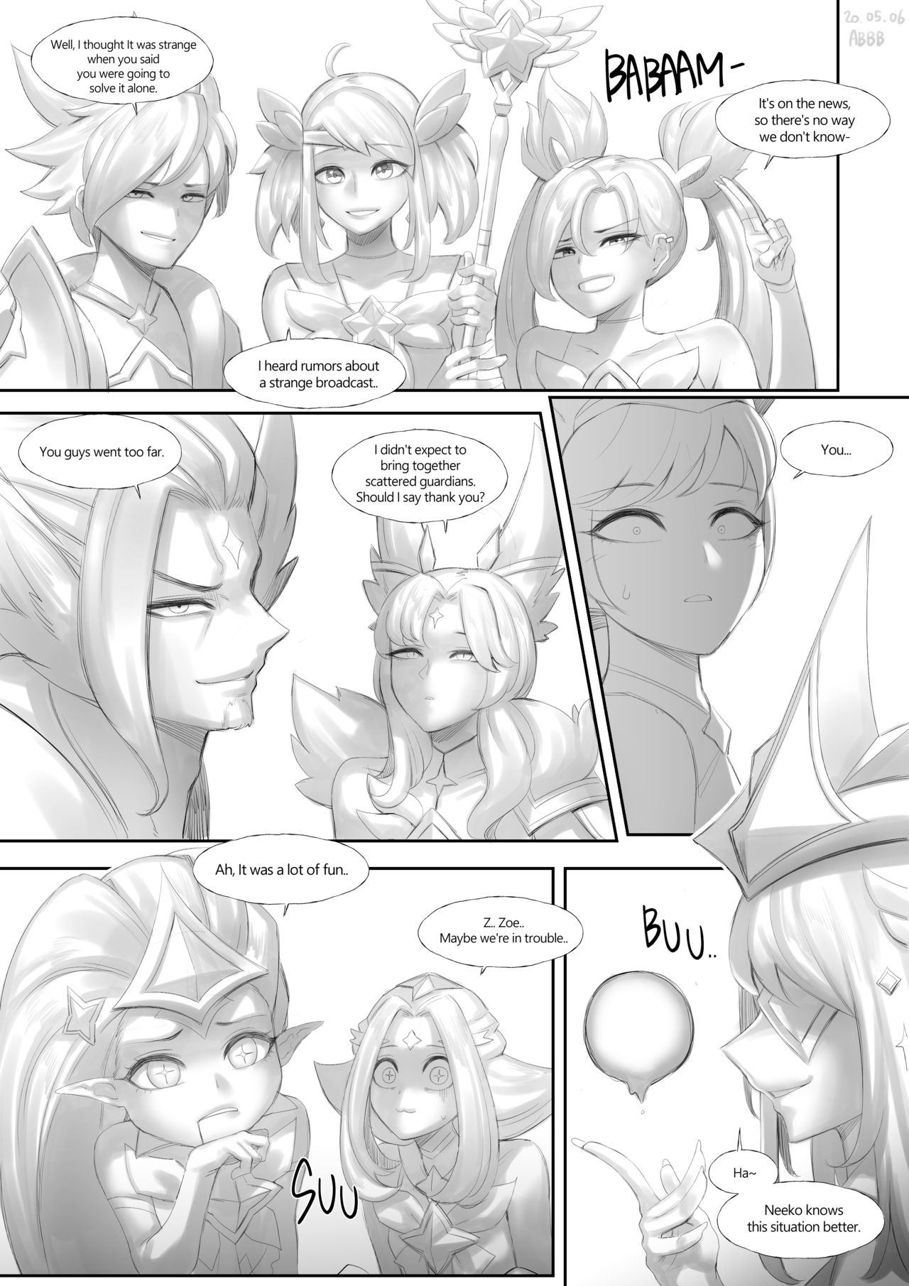 [ABBB] Star Guardian | 별 수호자 (League of Legends) [English] [Decensored] page 48 full