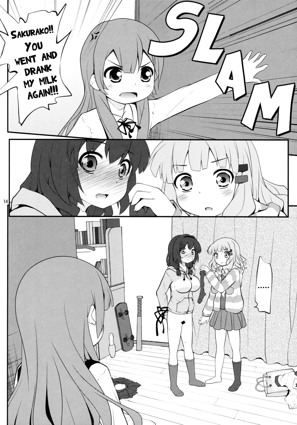 (COMIC1☆7) [Purimomo (Goyac)] Himegoto Flowers 5 | Secret Flowers 5 (YuruYuri) [English] [Yuri-ism] page 13 full