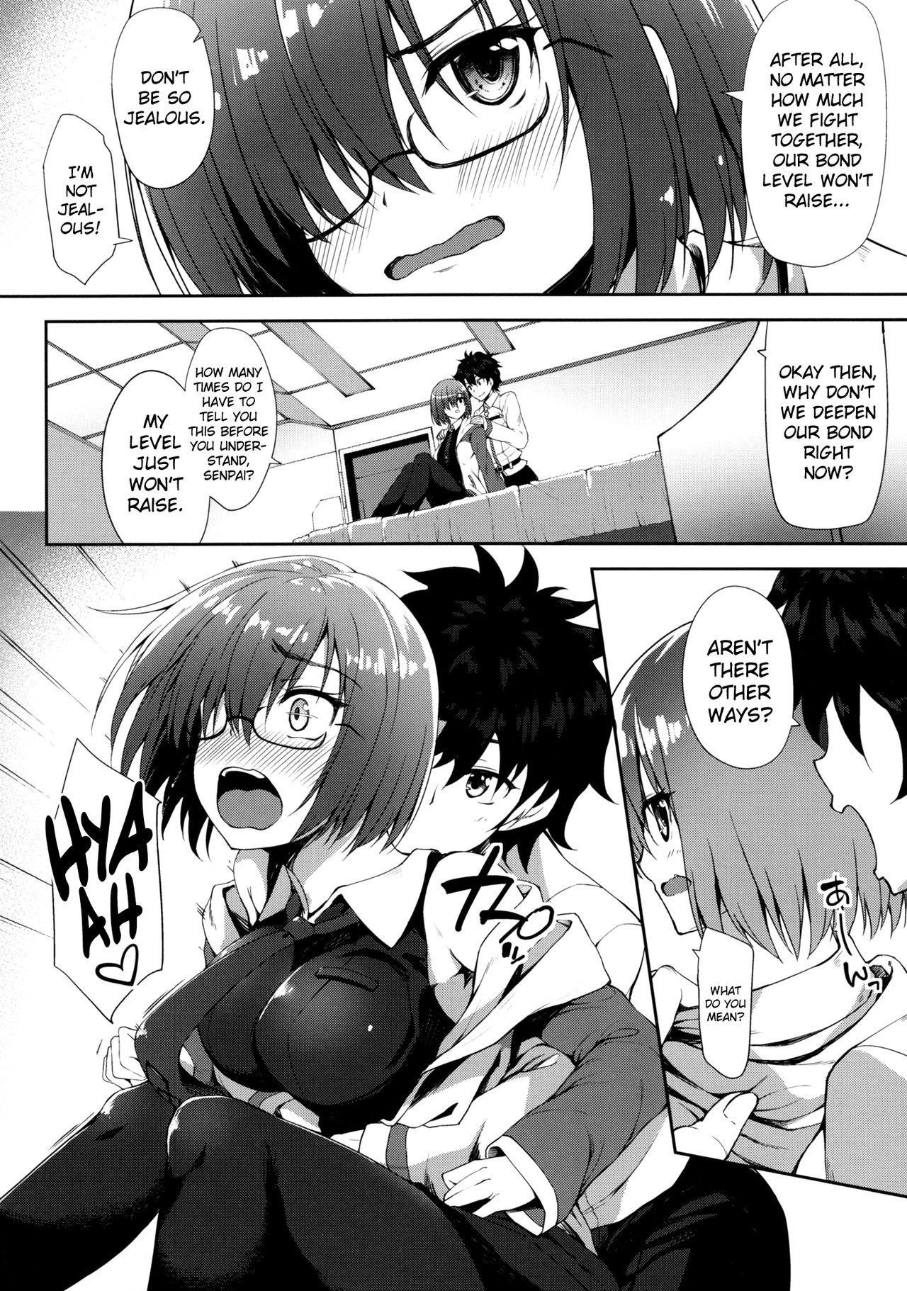 (COMIC1☆11) [Mugen@WORKS (Akiduki Akina)] Kizuna Level Nante Kankeinai desu (Fate/Grand Order) [English] [biribiri] page 7 full