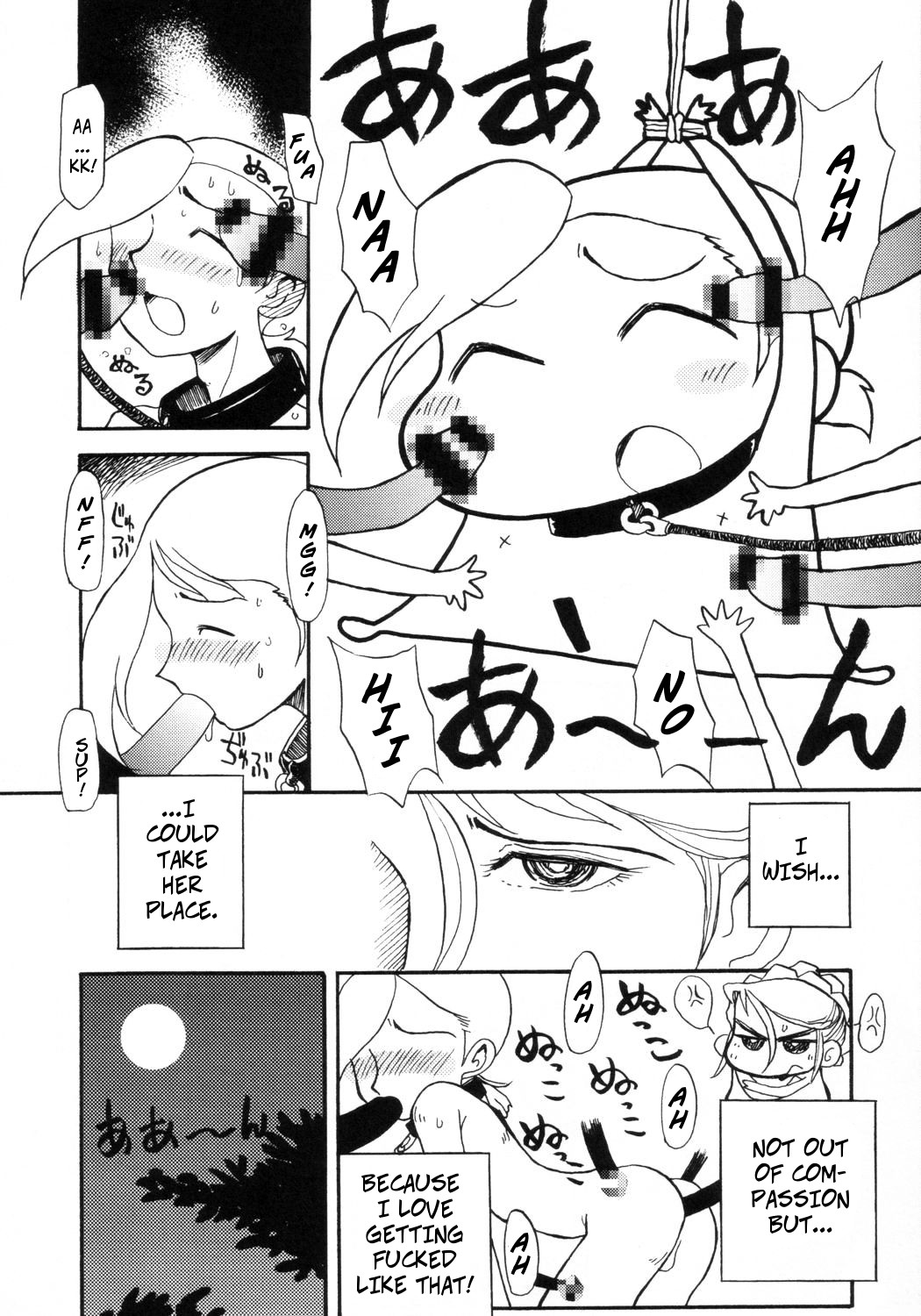 (C64) [Cha Cha Cha Brothers, Rupinasu Touzokudan (Yokoyama Chicha)] Tanpopo Jiru 2 Kuroi Tulip | Dandelion Power 2 Black Tulip (Ashita no Nadja) [English] [Copy Of] [Decensored] page 19 full