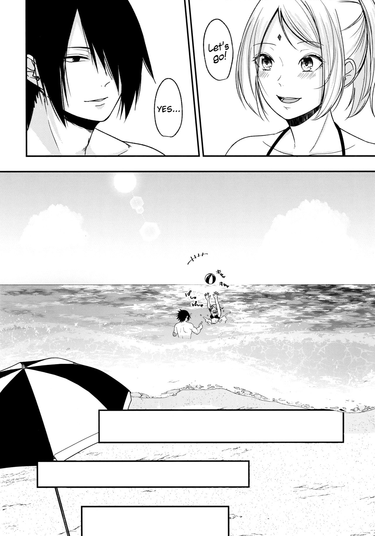 (C94) [Togijiru (OhRin)] Honeymoon Beach (Naruto) [English] page 14 full