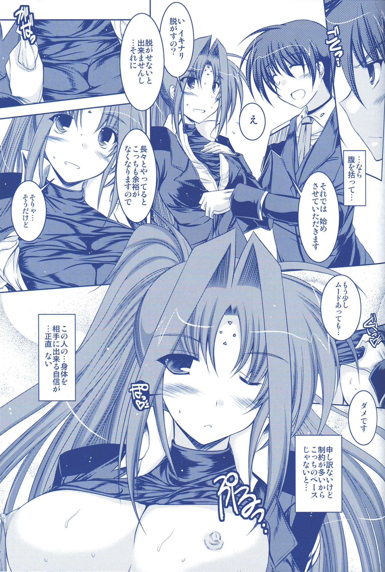 (C74) [ELHEART'S (Ibuki Pon)] ANOTHER FRONTIER 02 Magical Girl Lyrical Lindy-san #03 (Magical Girl Lyrical Nanoha StrikerS) page 14 full