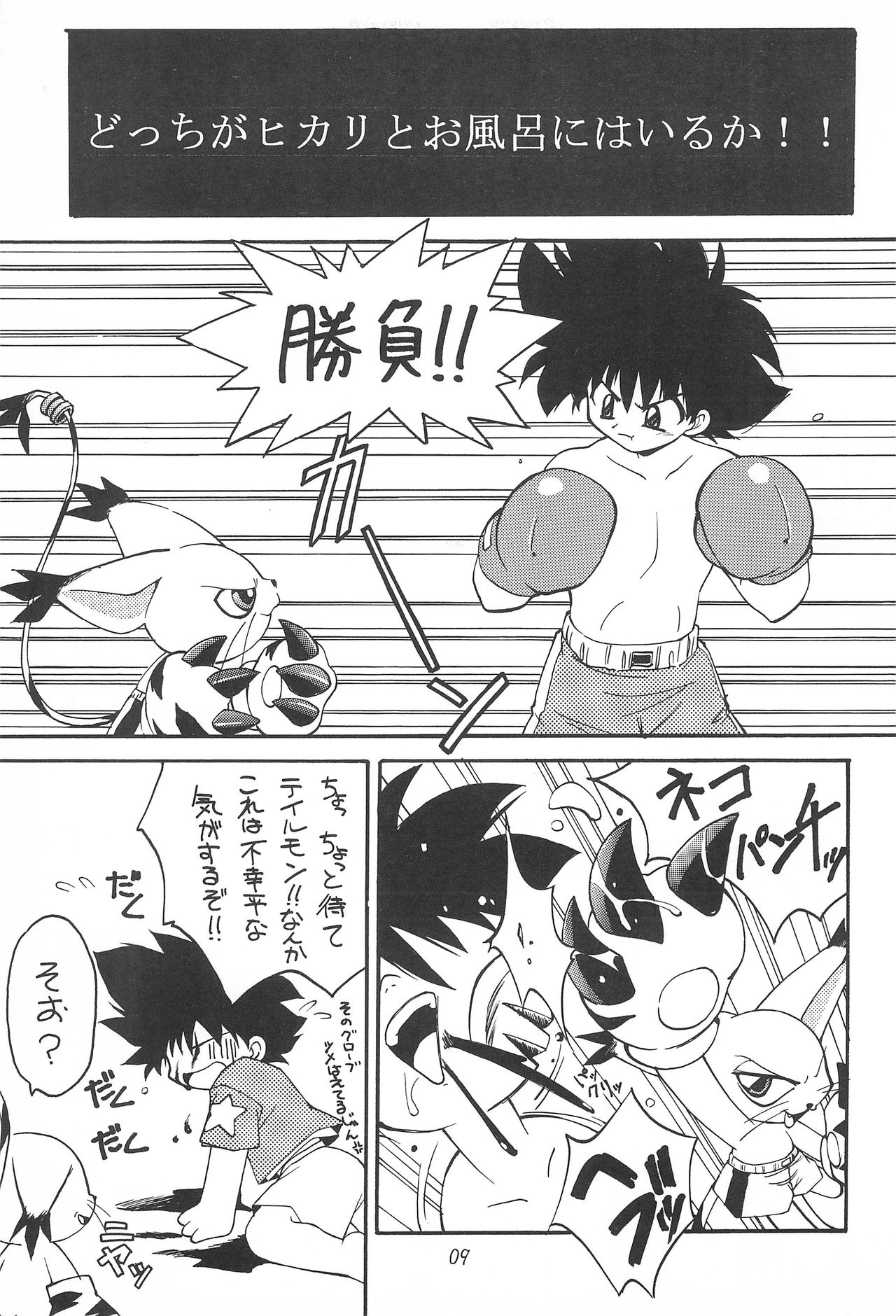 [RIROLAND (Kuuya, Satomi Hiroyuki)] MY FAVOURITE (Digimon Adventure) page 9 full