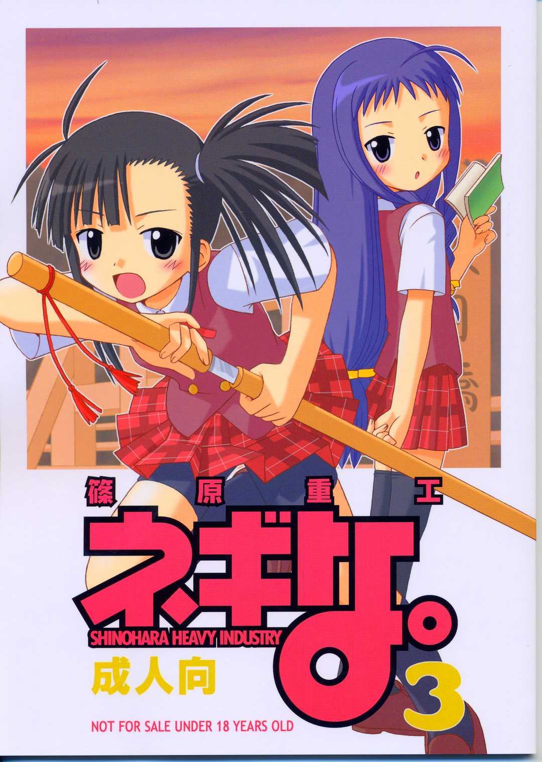 (CR35) [Shinohara Heavy Industry (Various)] Negina. 3 (Mahou Sensei Negima!) page 1 full