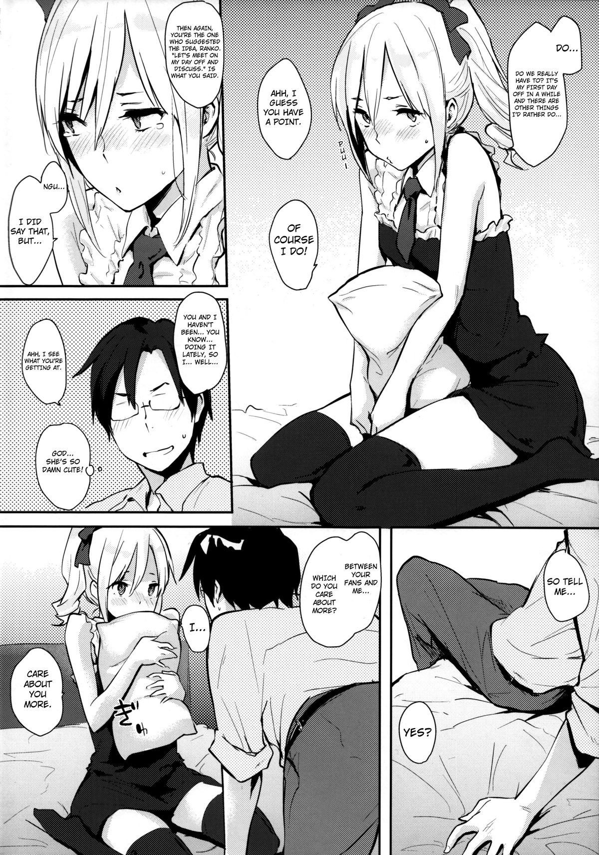 (C83) [Cat Food (NaPaTa)] Ranko-ppoi no! | Ranko-Ish! (THE IDOLM@STER CINDERELLA GIRLS) [English] [4Dawgz + FUKE] page 5 full