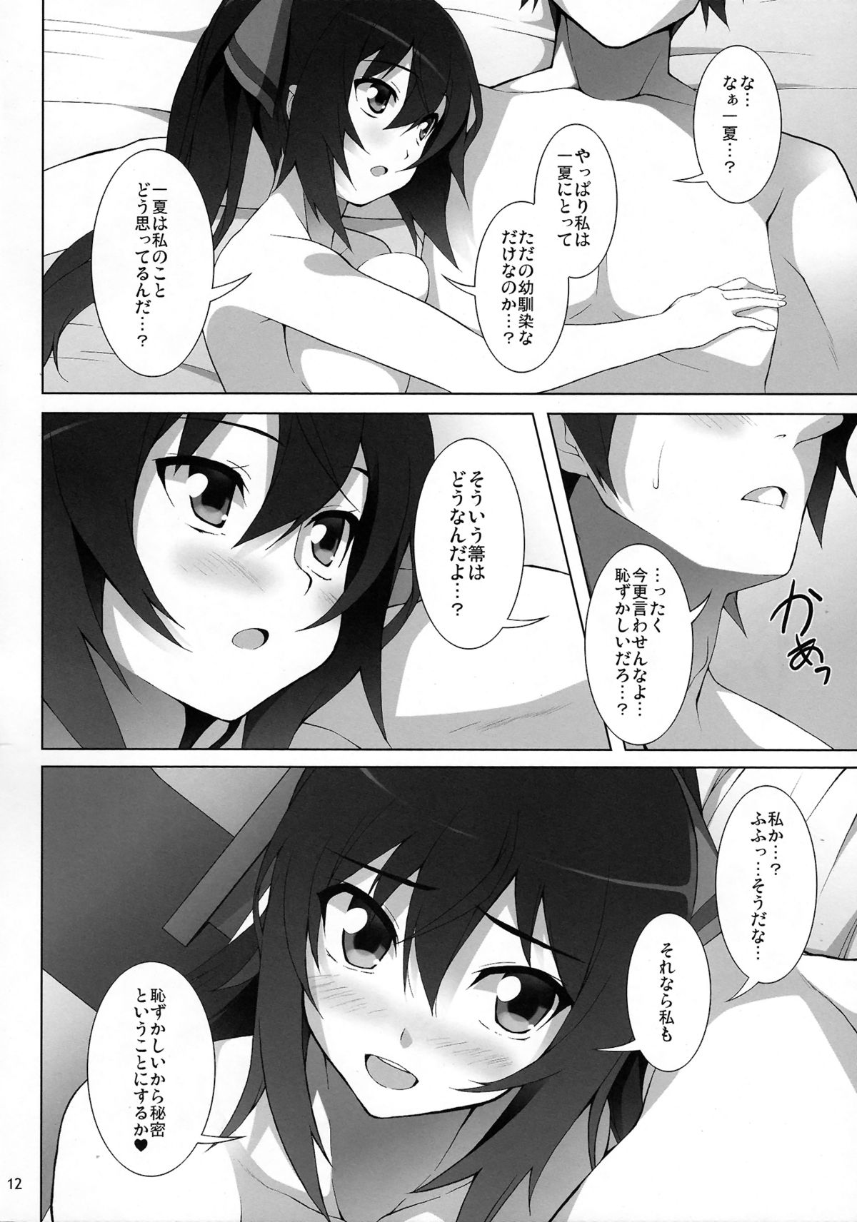 (COMIC1☆5) [waterwheel (Shirota Dai)] Shinonono Infinity (Infinite Stratos) page 13 full