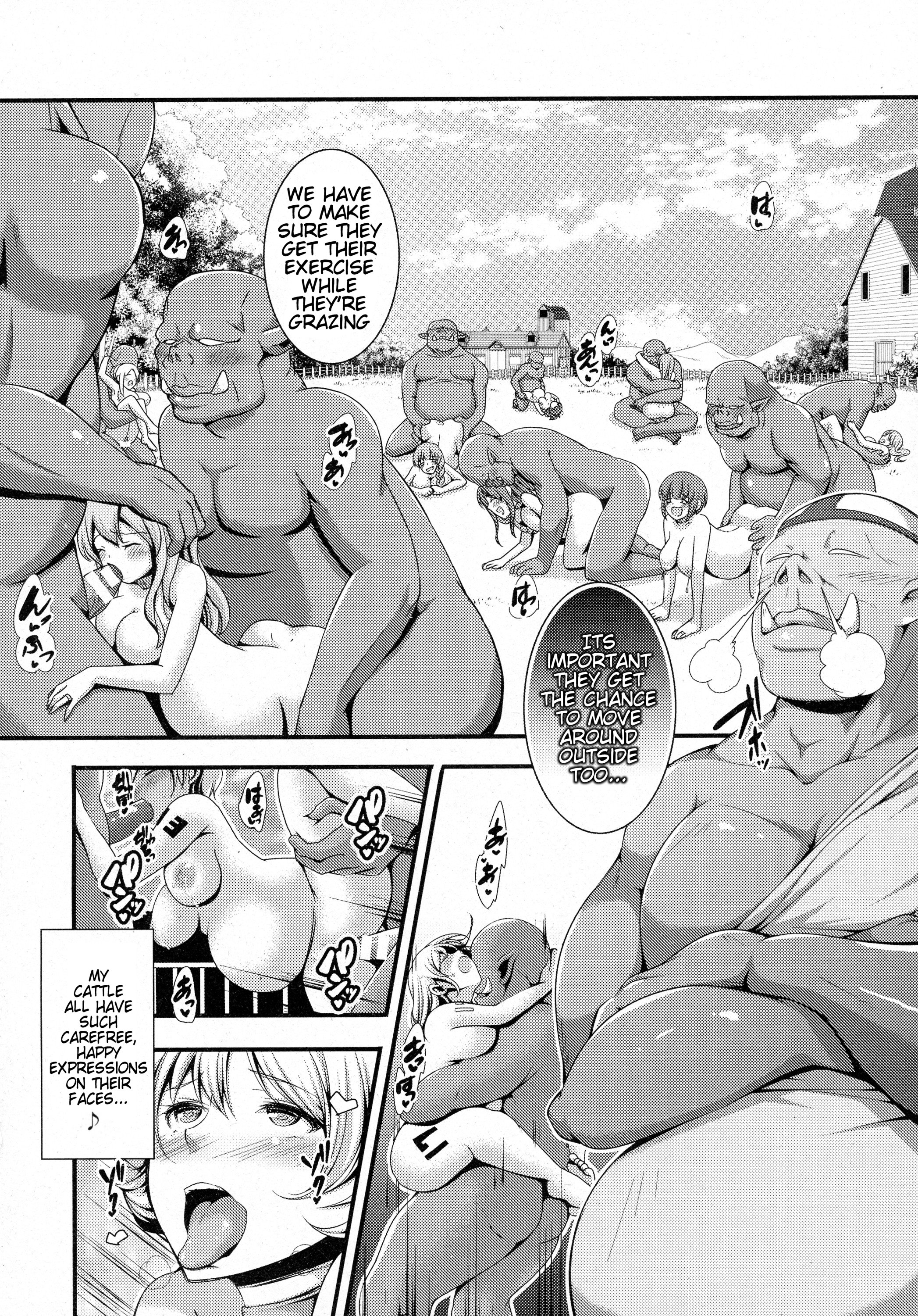 [Tokei Usagi] Kevin-san no Milk Bokujou | Kevin The Orc's Dairy Farm (2D Dream Magazine 2016-06 Vol. 88) [English] [Tremalkinger] page 12 full