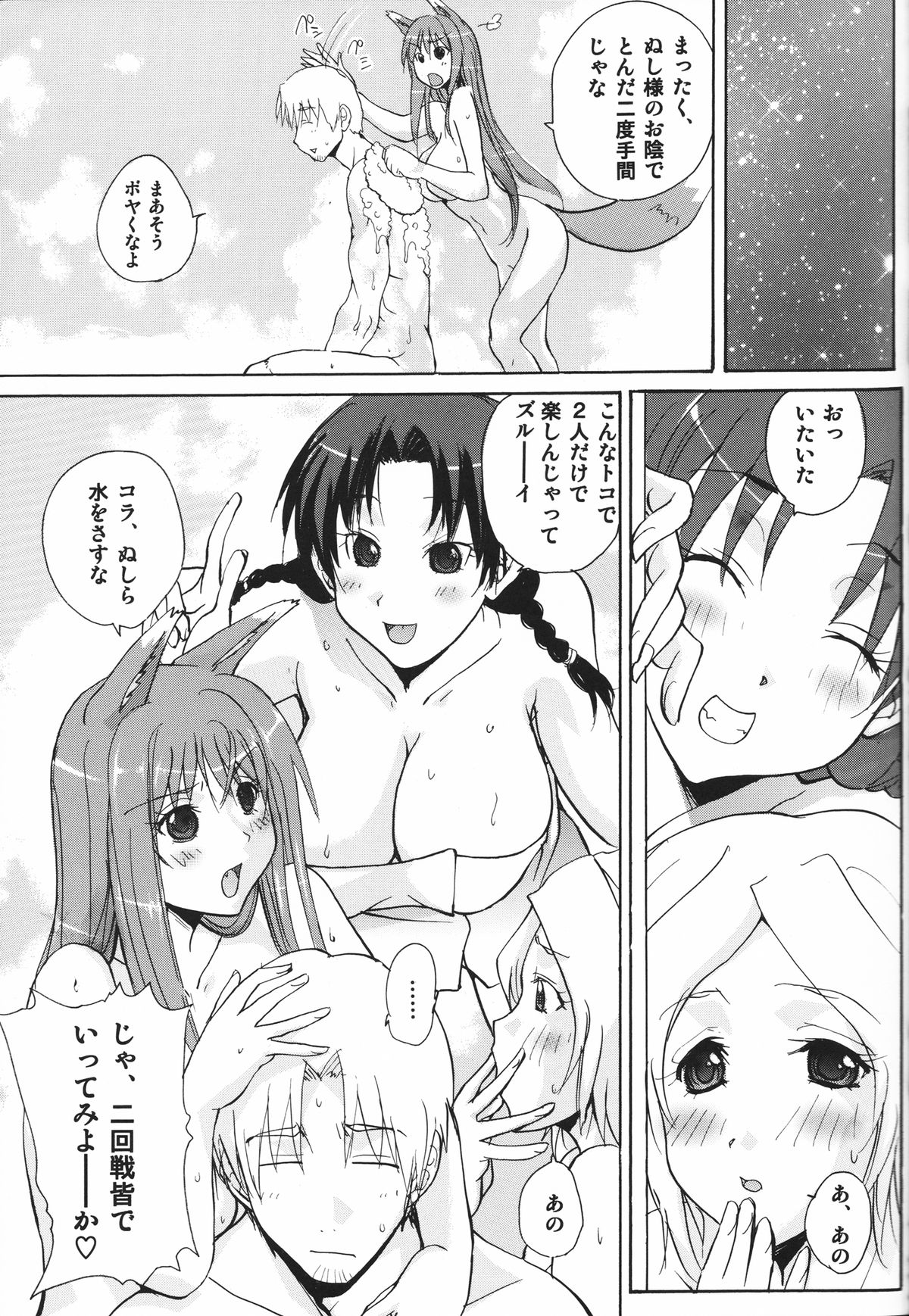 (C76) [Ucky Lab (kika=zaru)] Ookami to Osage to Kohitsuji (Spice and Wolf) page 24 full