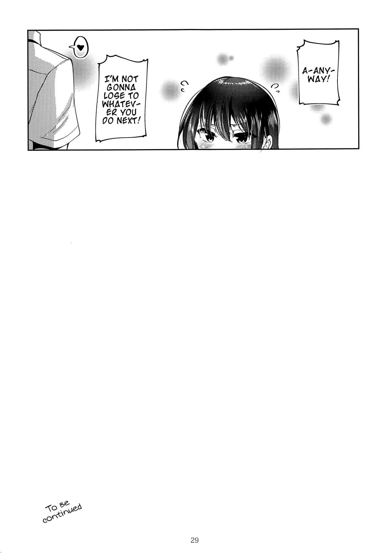 (C96) [Sendankaisen (Mokufu)] Koibito Intermediate [English] =White Symphony= page 27 full