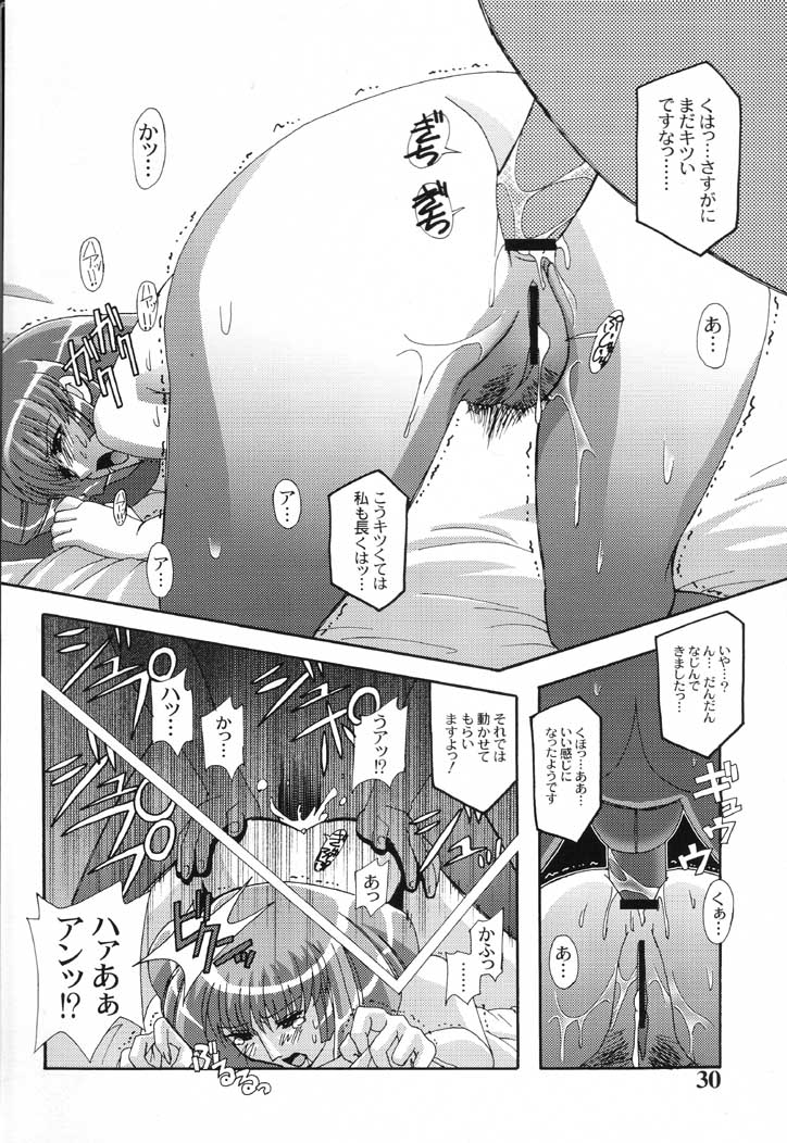 (C61) [Studio Mizuyokan (Higashitotsuka Rai Suta)] ZAN (Gundam ZZ) page 29 full