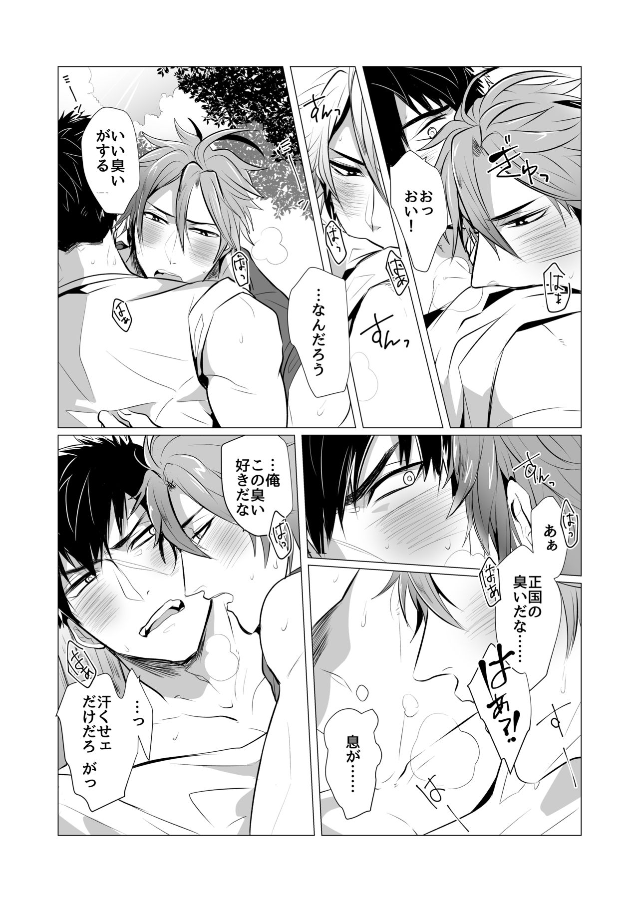 [Nitaroutei (Isshoku Fuji)] Netsu wa Warera o Baka ni Suru (Touken Ranbu) [Digital] page 9 full