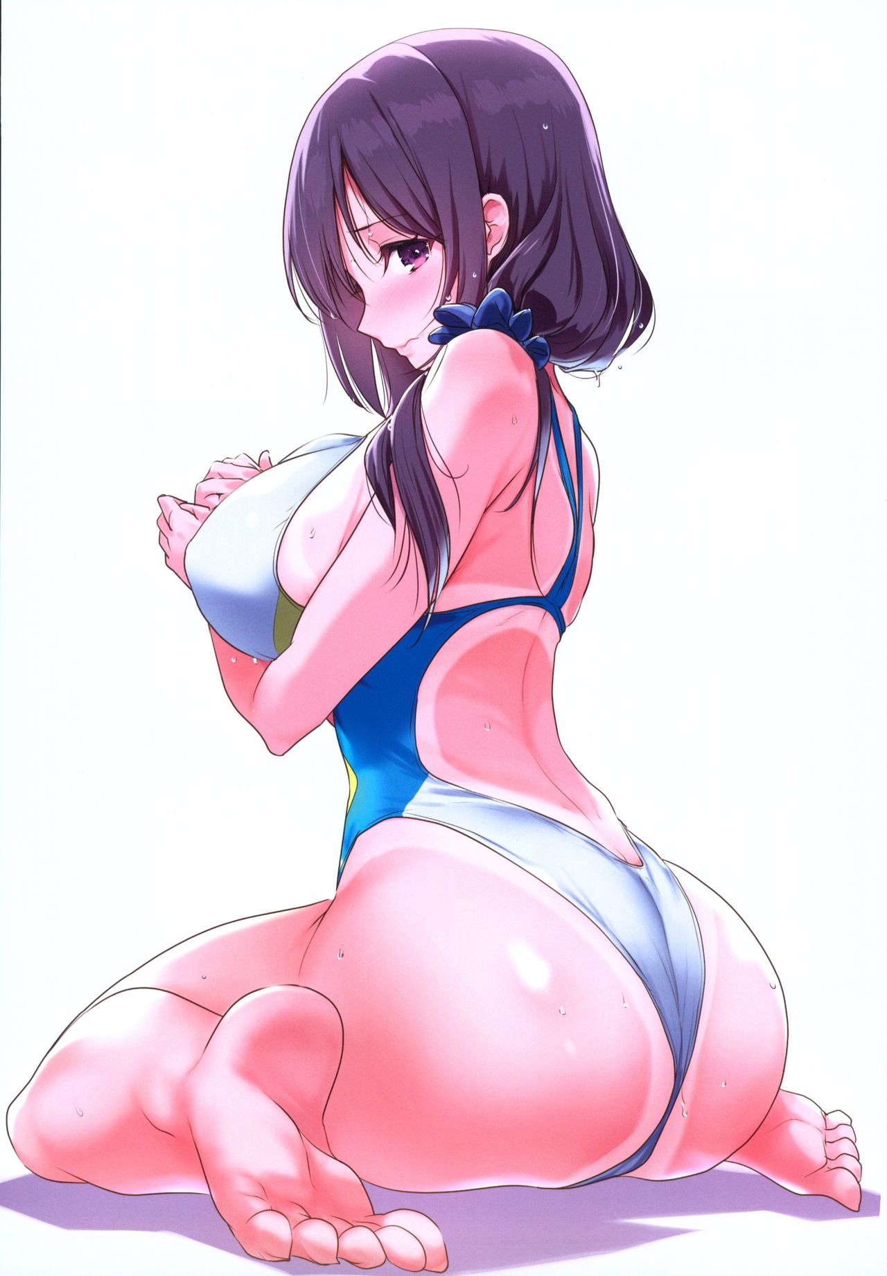 (C97) [Nylon 100% (Nylon)] Kyonyuu ga Nayami no Suiei Buin page 2 full